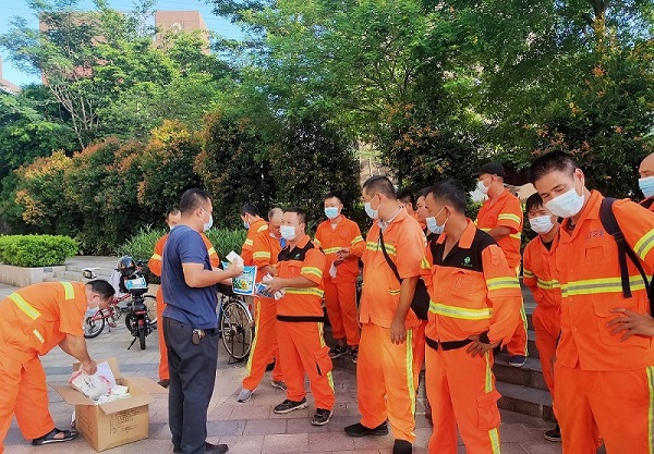 炎炎夏日，情系一线——夏季高温“送清凉”活动